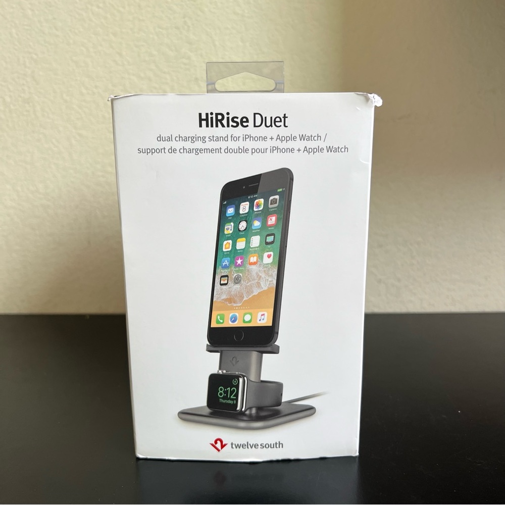 🖤New🖤 TWELVE SOUTH HiRise Duet Dual Charging Stand for Apple